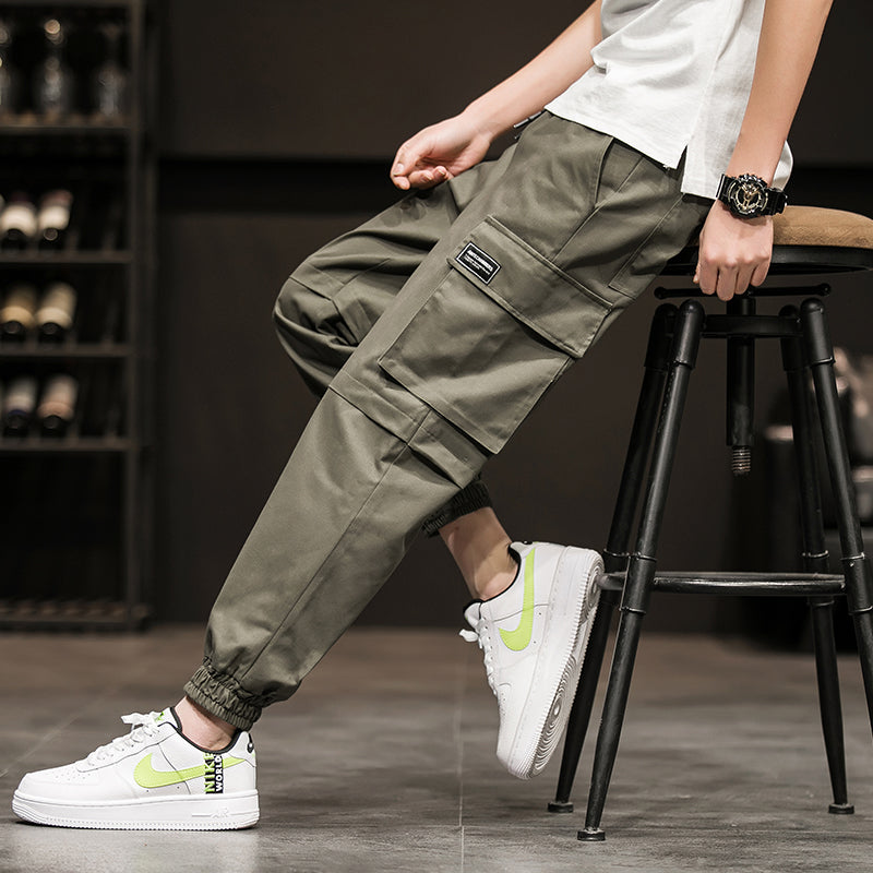 Men's Cropped Trousers Harlan Style Casual