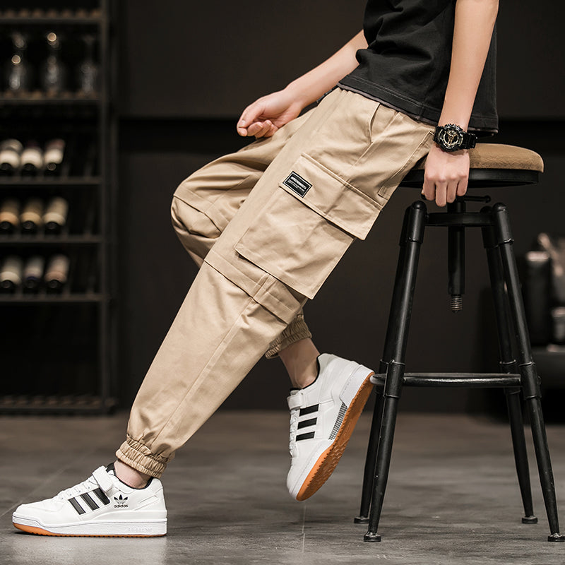 Men's Cropped Trousers Harlan Style Casual
