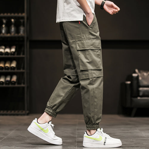 Men's Cropped Trousers Harlan Style Casual