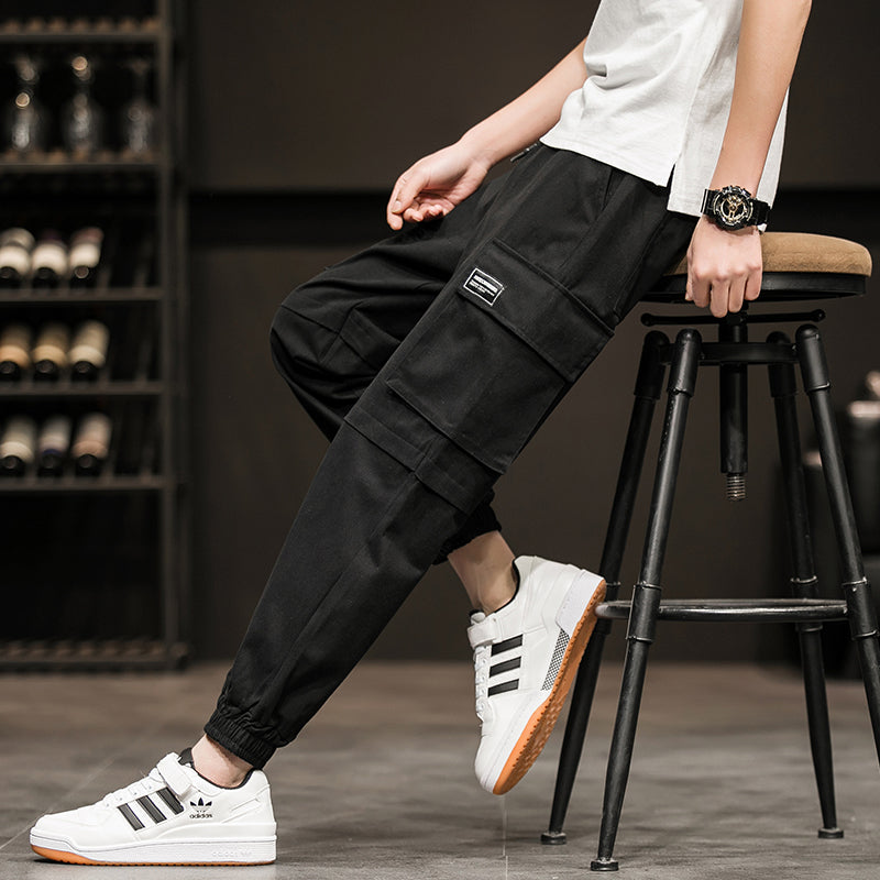 Men's Cropped Trousers Harlan Style Casual