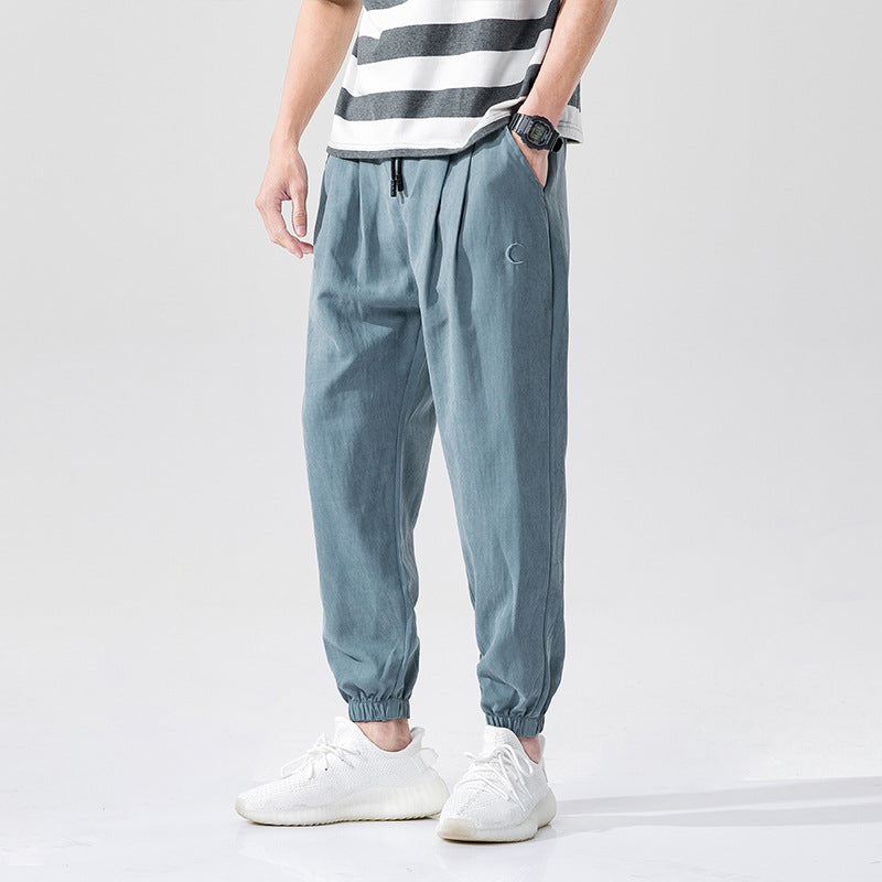 Men's Trousers Summer Thin Loose Casual