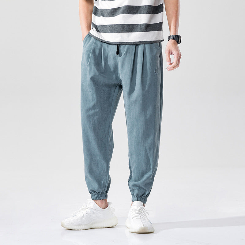 Men's Trousers Summer Thin Loose Casual