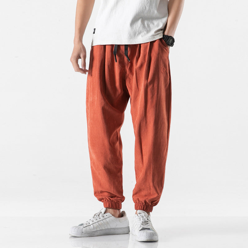 Men's Trousers Summer Thin Loose Casual