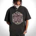 Men's T Shirt Cotton Washed Casual