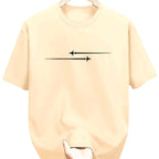 Men's T Shirt Pattern Printed Round Neck Sports