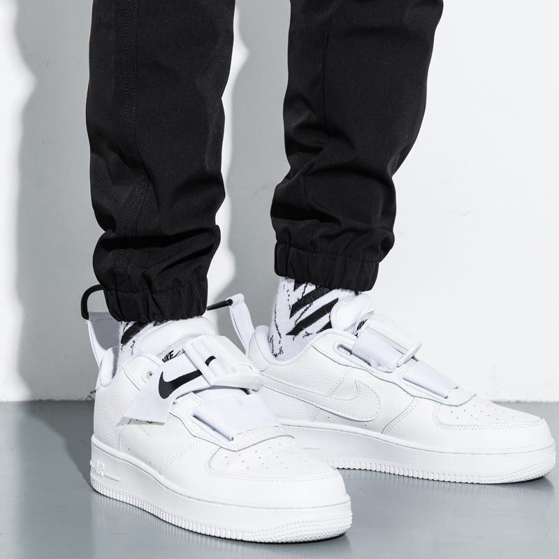 Men's Cropped Trousers Large Size Loose With Feet