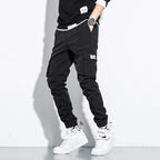 Men's Cropped Trousers Large Size Loose With Feet