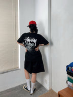 Urban Stussy 8 Ball Angel Graphic T-Shirt