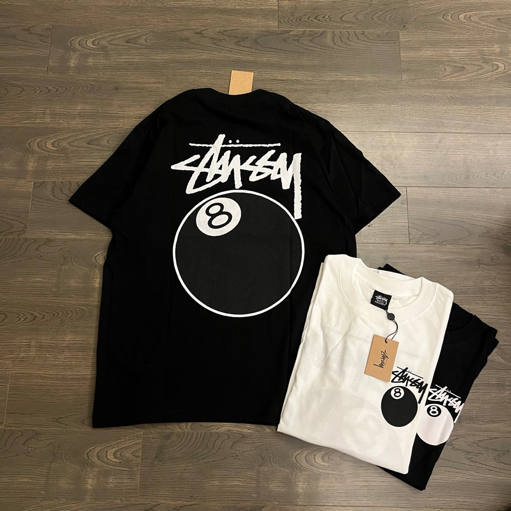 Oversized Stussy 8 Ball Graphic T-Shirt