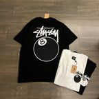 Oversized Stussy 8 Ball Graphic T-Shirt