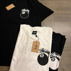 Oversized Stussy 8 Ball Graphic T-Shirt