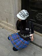 Unisex Oversized Stussy Beijing Graffiti Graphic T-Shirt