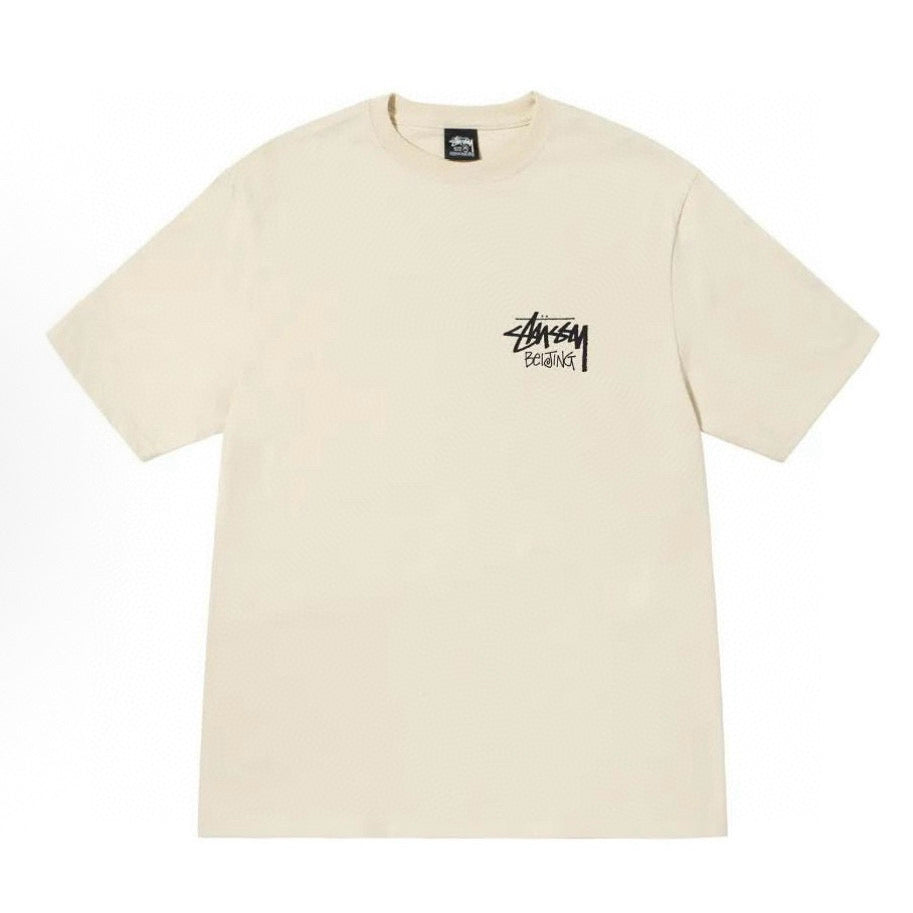 Unisex Oversized Stussy Beijing Graffiti Graphic T-Shirt