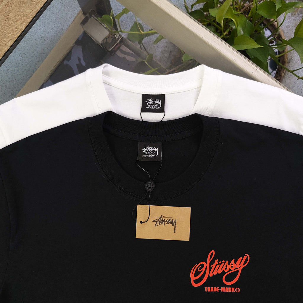 Oversized Stussy Bottle Cap Graphic T-Shirt