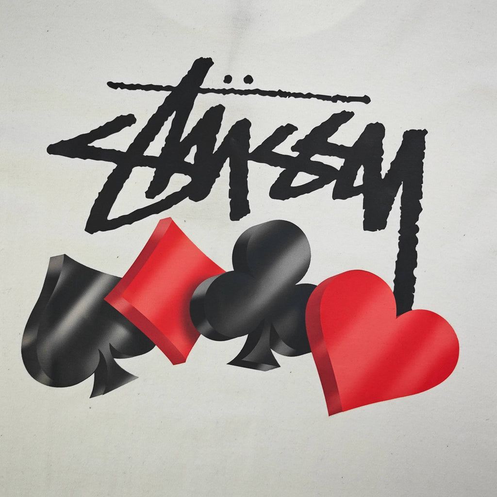 Stussy Playing Card Suits Graphic T-Shirt