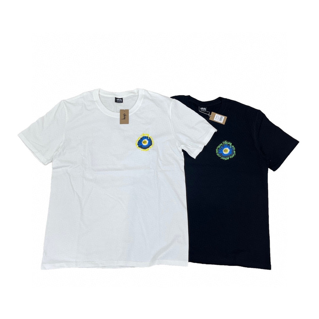 Women Oversized Stussy Daisy Flower Graphic T-Shirt