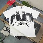 Unisex Stussy Doberman Dog Graphic T-Shirt