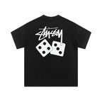 Unisex Stussy Double Dice Graphic T-Shirt