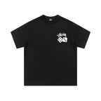 Unisex Stussy Double Dice Graphic T-Shirt