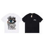 Unisex Stussy Eye Artwork Graphic T-Shirt