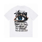 Unisex Stussy Eye Artwork Graphic T-Shirt
