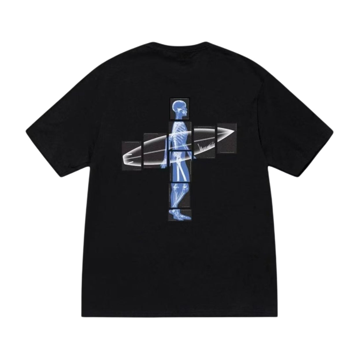 Stussy Futuristic Human Scan Graphic T-Shirt