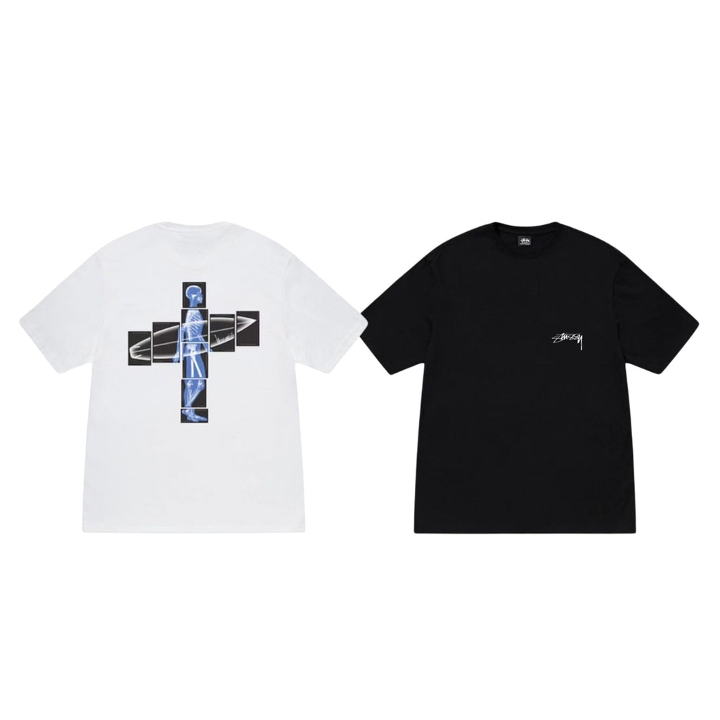 Stussy Futuristic Human Scan Graphic T-Shirt