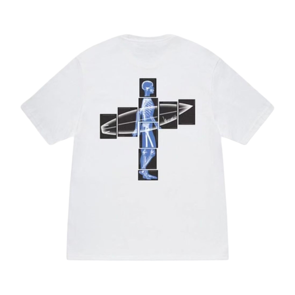 Stussy Futuristic Human Scan Graphic T-Shirt