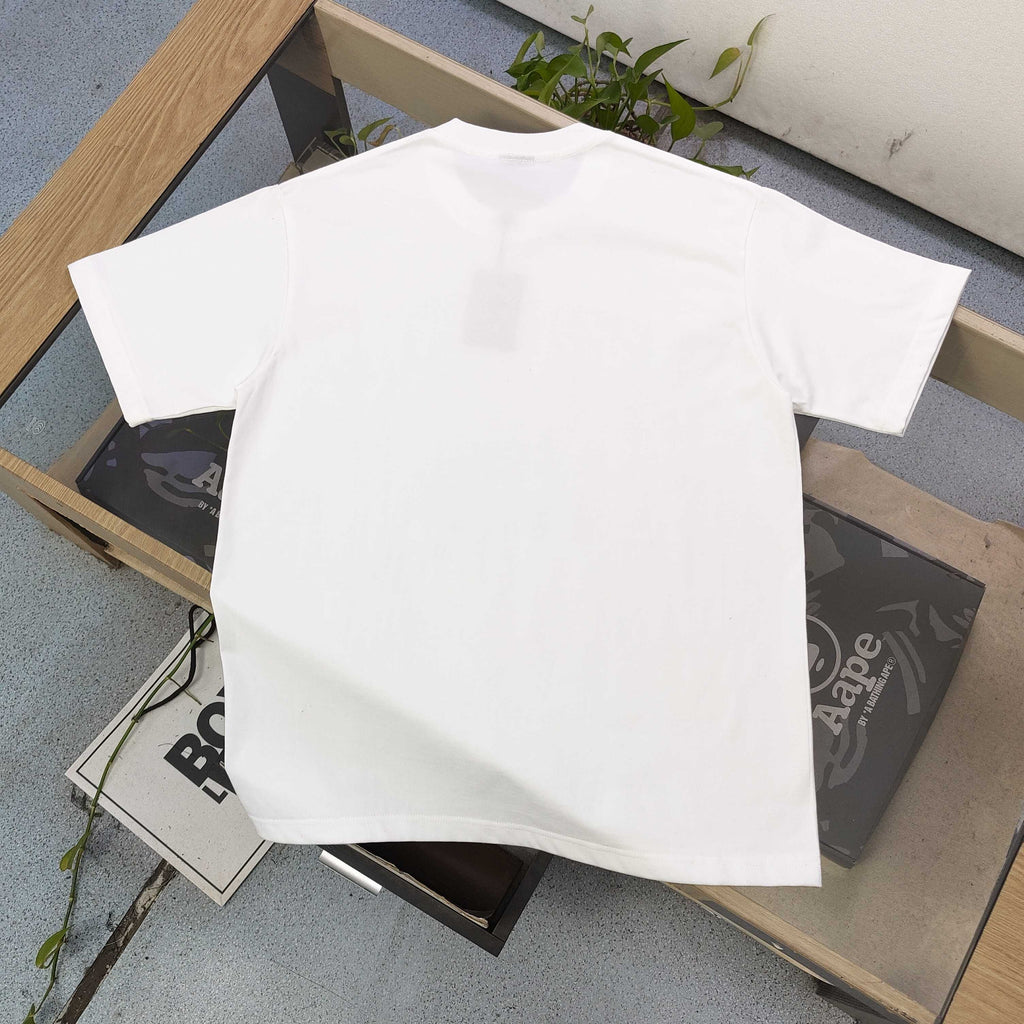 Oversized Stussy Multi-Graphic Artwork T-Shirt
