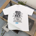 Urban Stussy Heal The Bay Fish Graphic T-Shirt