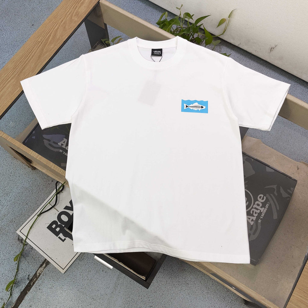 Urban Stussy Heal The Bay Fish Graphic T-Shirt