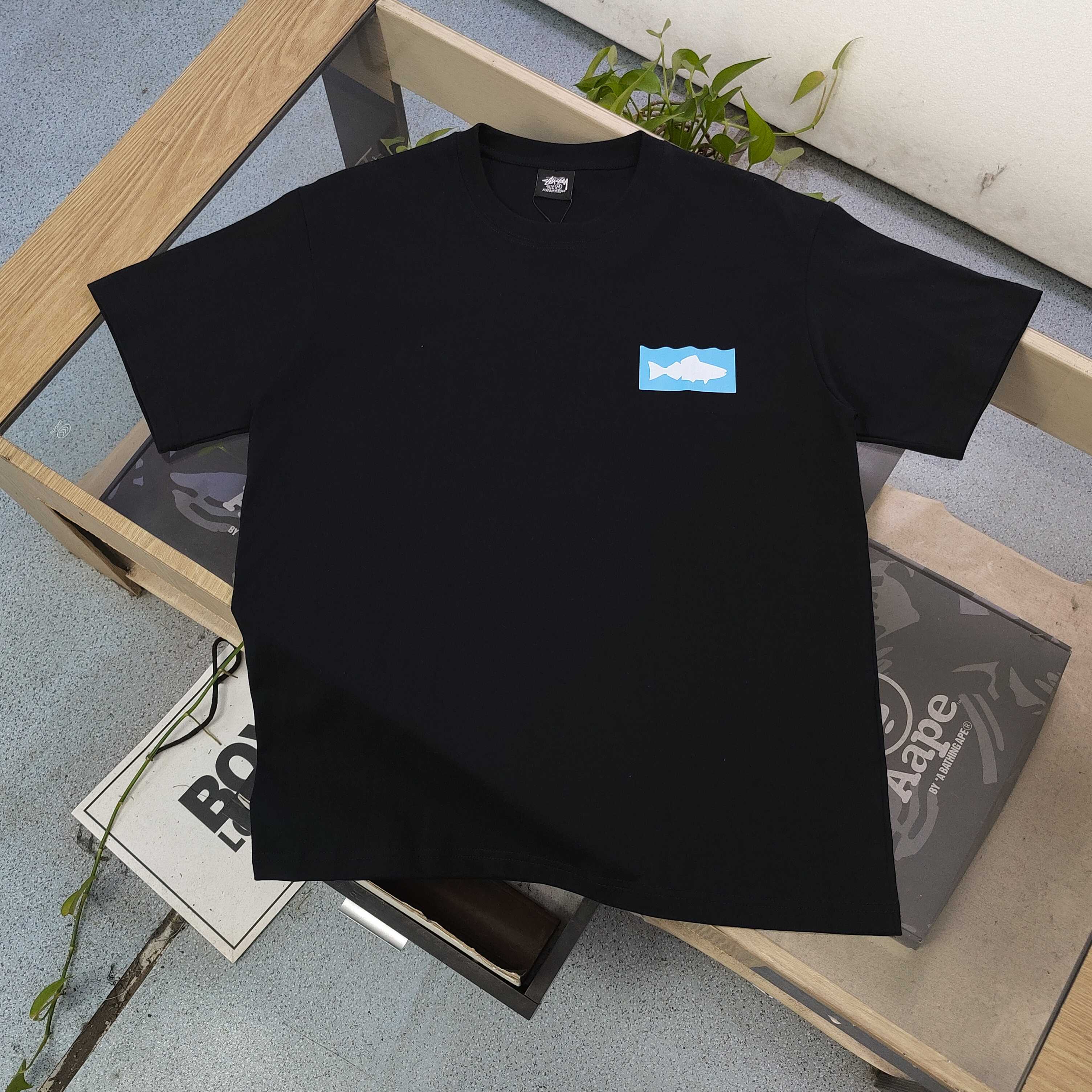 Urban Stussy Heal The Bay Fish Graphic T-Shirt