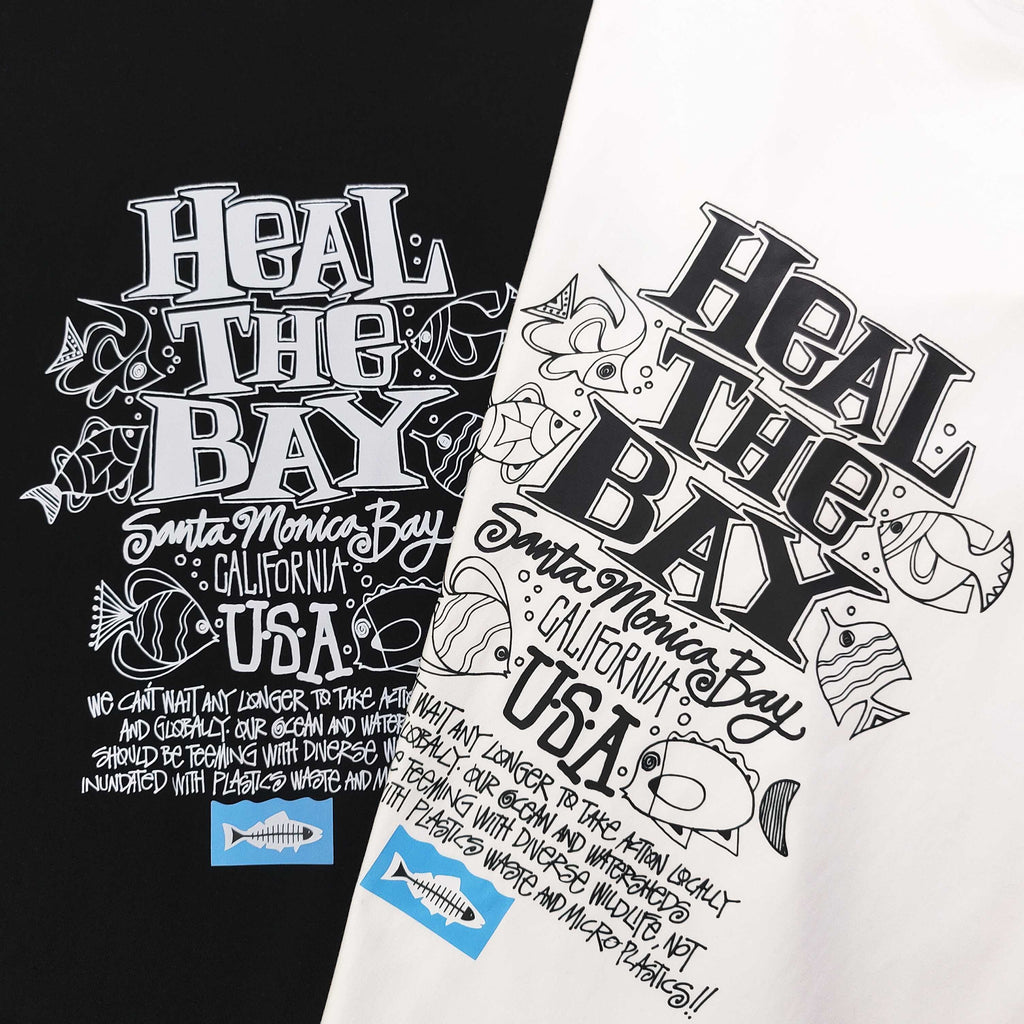 Urban Stussy Heal The Bay Fish Graphic T-Shirt