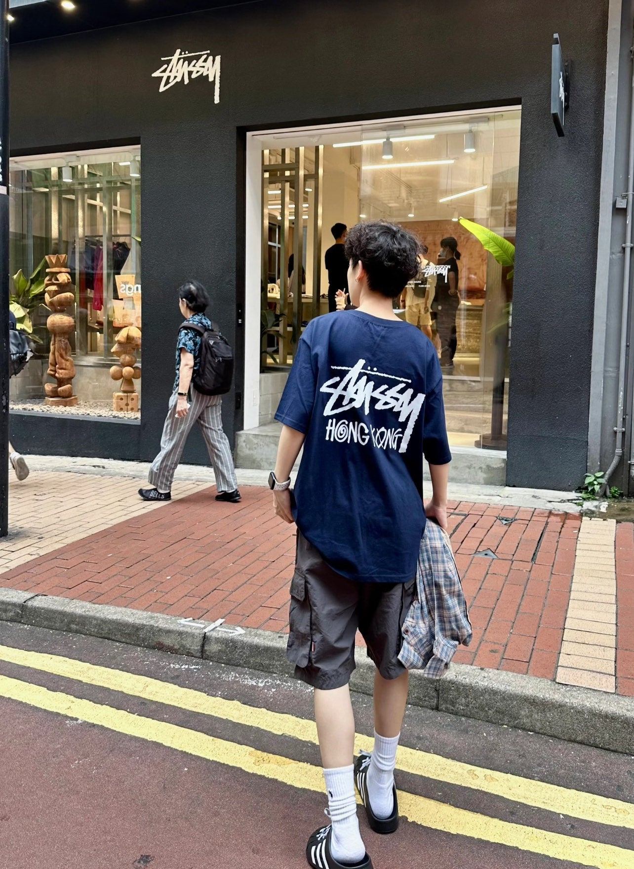 Unisex Stussy Hong Kong Limited Graphic T-Shirt