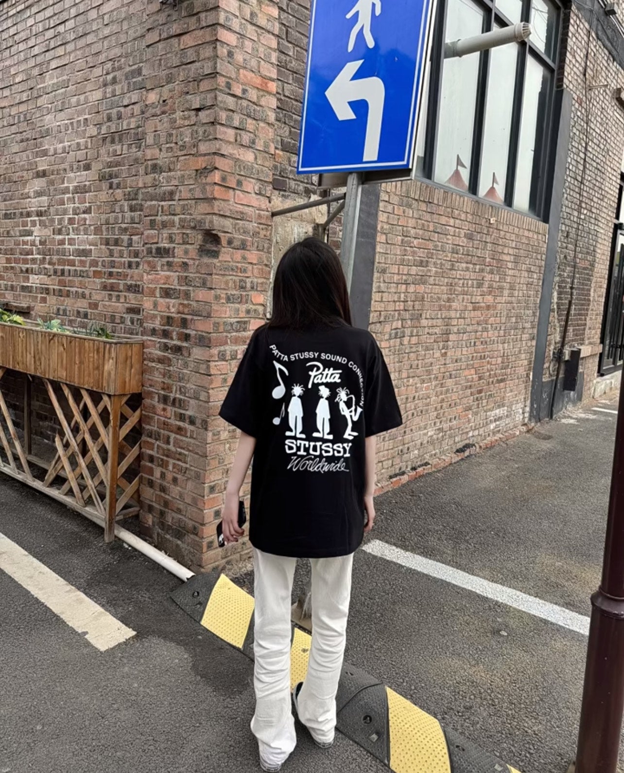 Unisex Stussy Patta Sound Connection Graphic T-Shirt