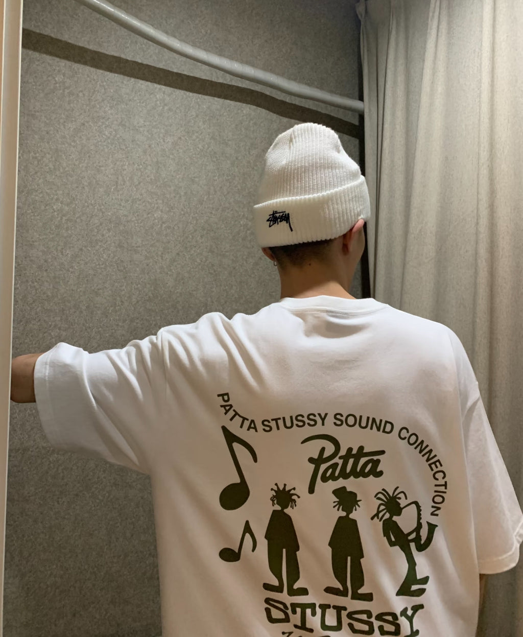 Unisex Stussy Patta Sound Connection Graphic T-Shirt
