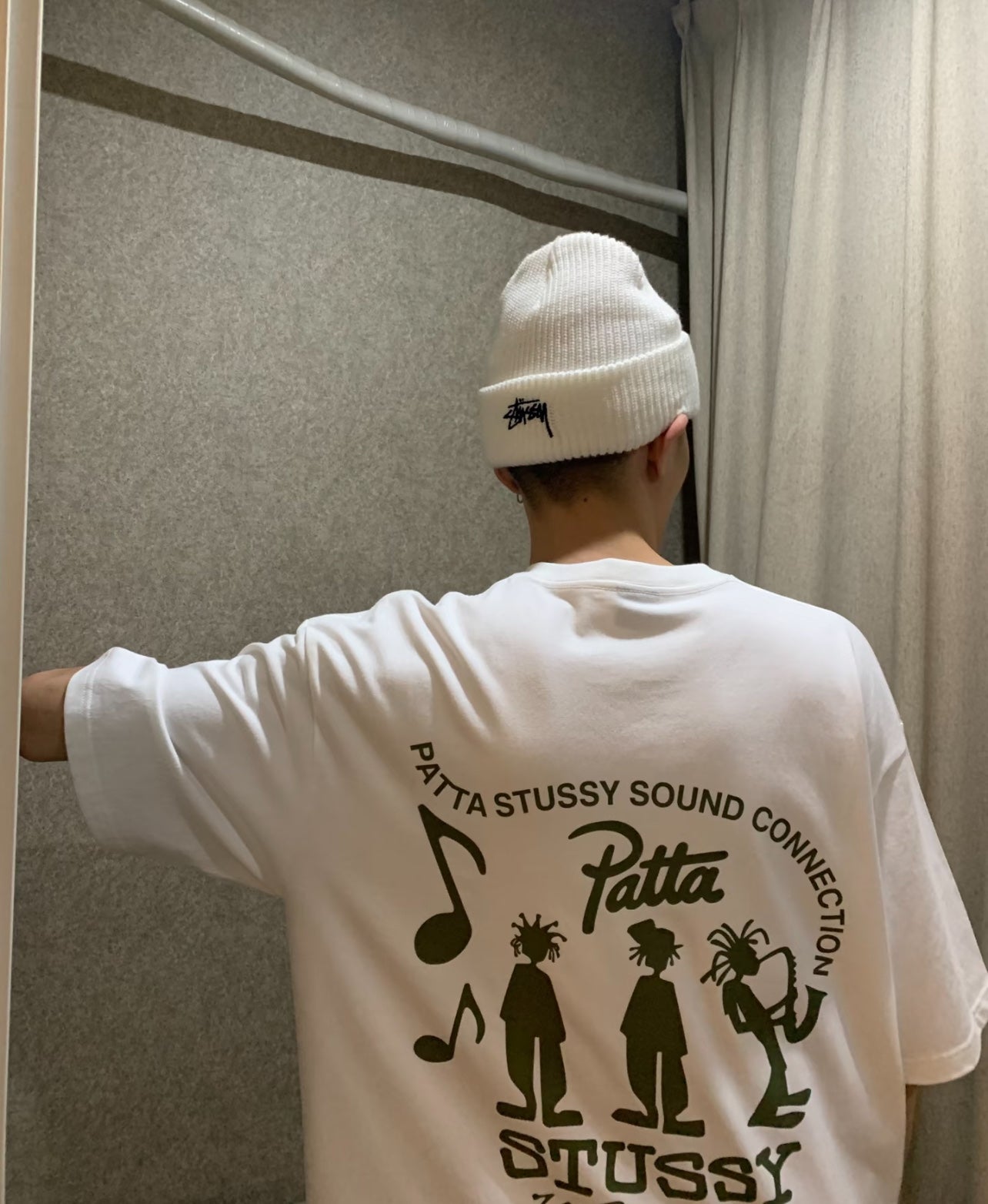 Unisex Stussy Patta Sound Connection Graphic T-Shirt