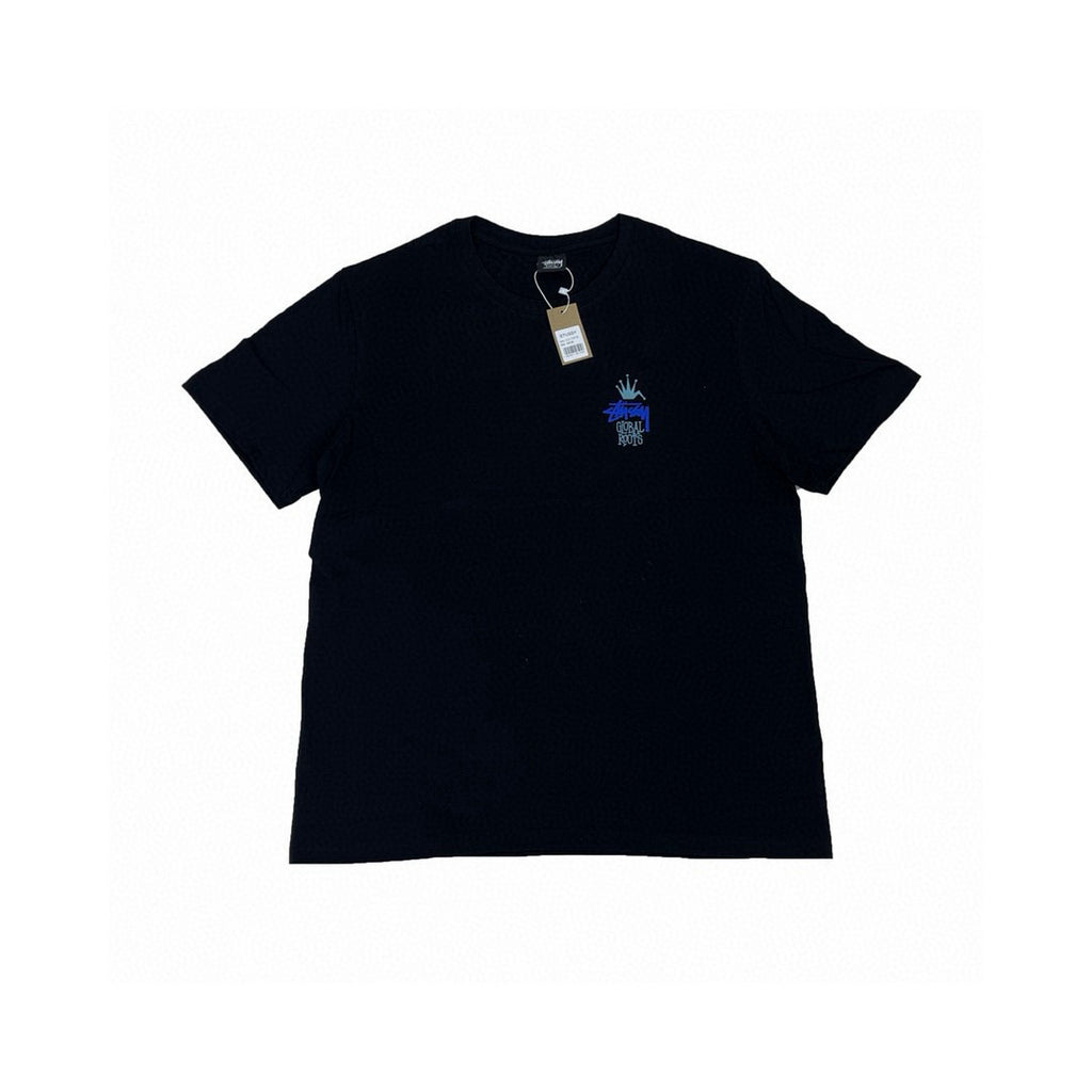 Unisex Stussy Global Roots Crown Graphic T-Shirt