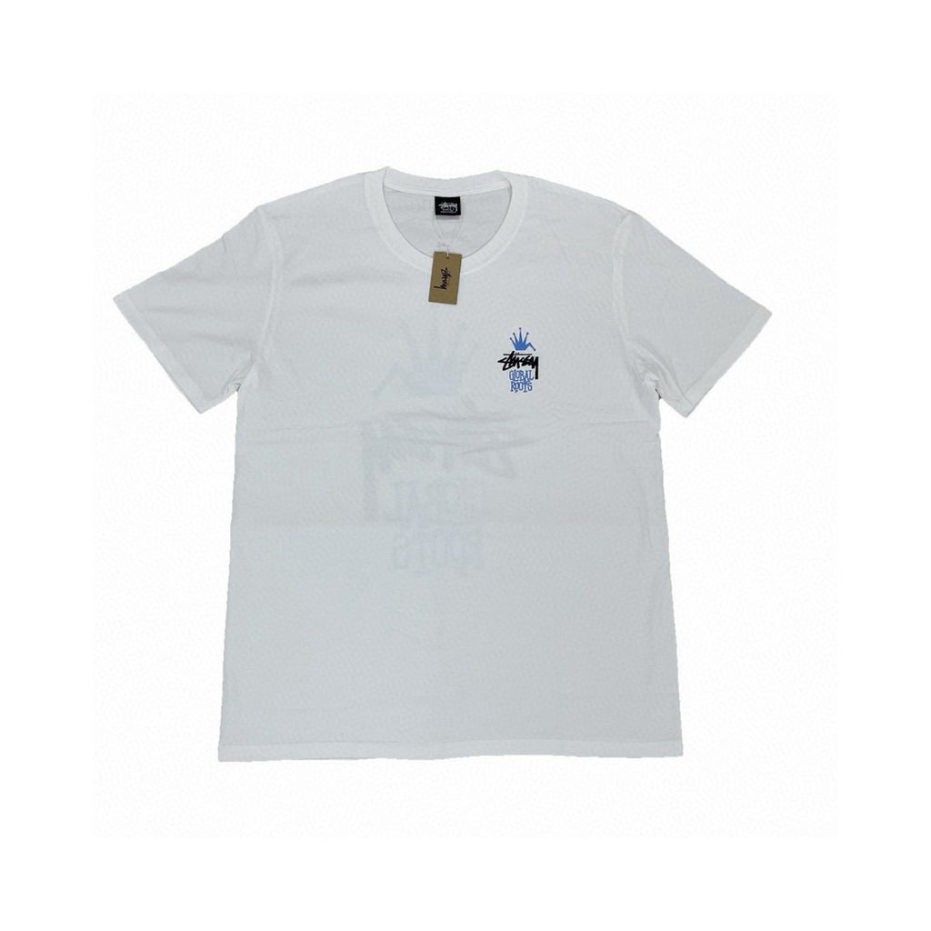 Unisex Stussy Global Roots Crown Graphic T-Shirt