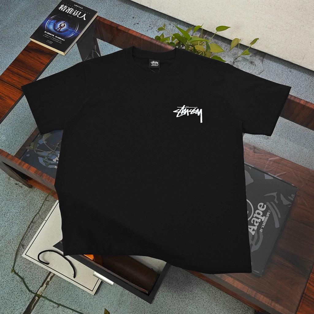 Stussy Shattered 8 Ball Graphic Oversized T-Shirt