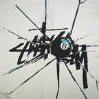 Stussy Shattered 8 Ball Graphic Oversized T-Shirt