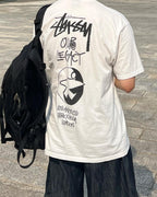 Unisex Stussy Surf Bird Graphic T-Shirt