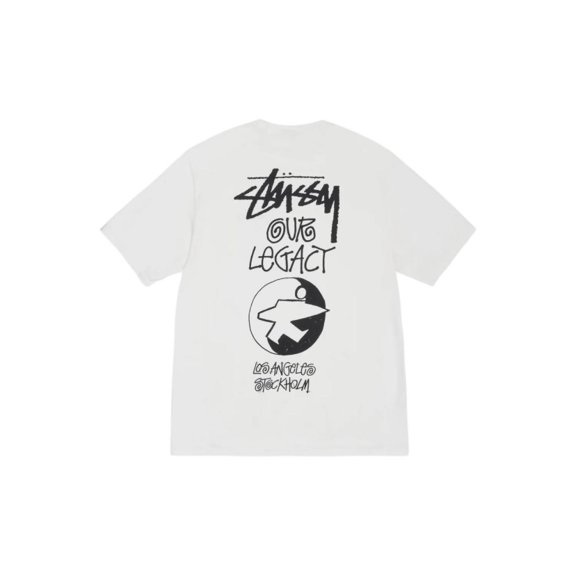Unisex Stussy Surf Bird Graphic T-Shirt