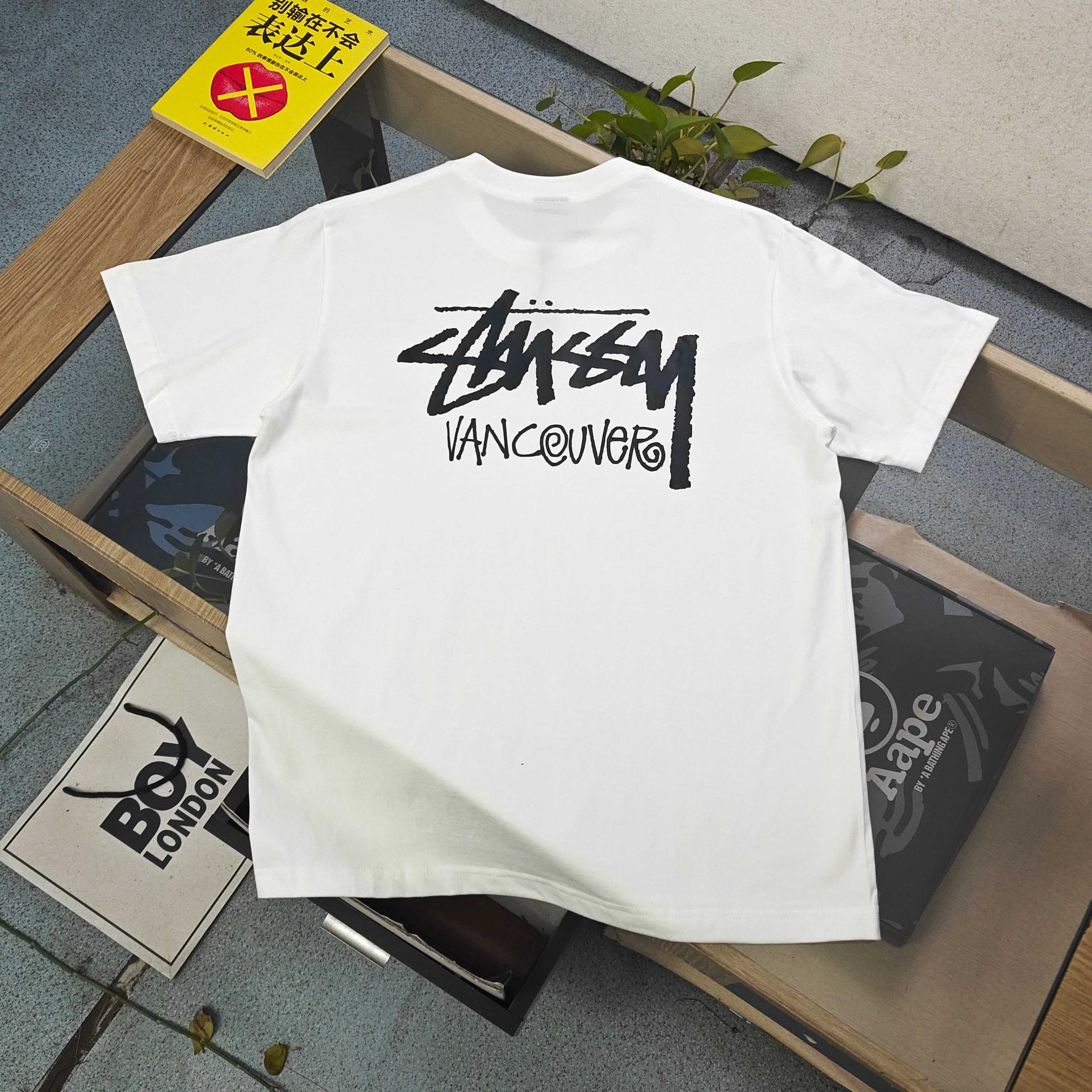 Urban Stussy Vancouver City Logo Graphic T-Shirt
