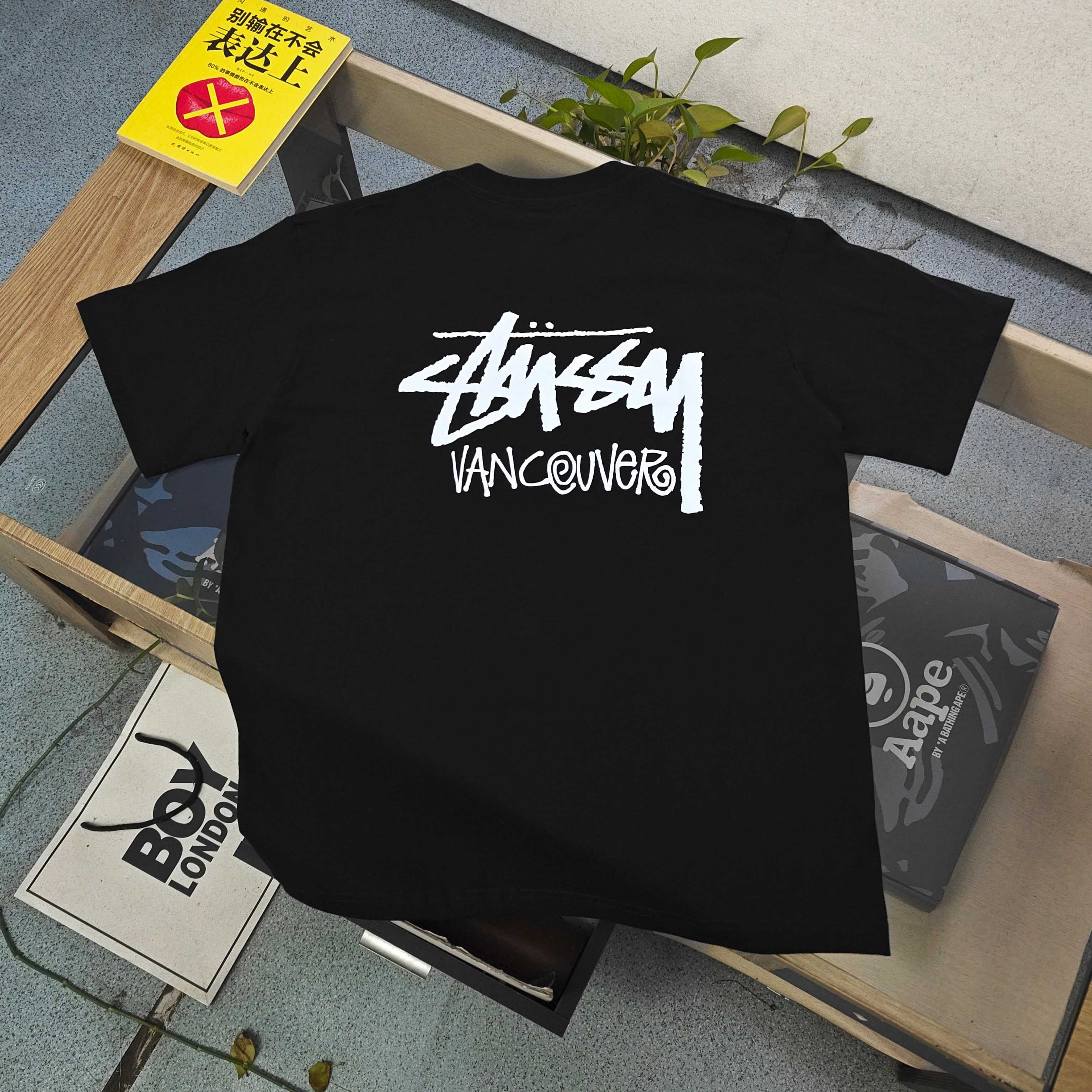 Urban Stussy Vancouver City Logo Graphic T-Shirt