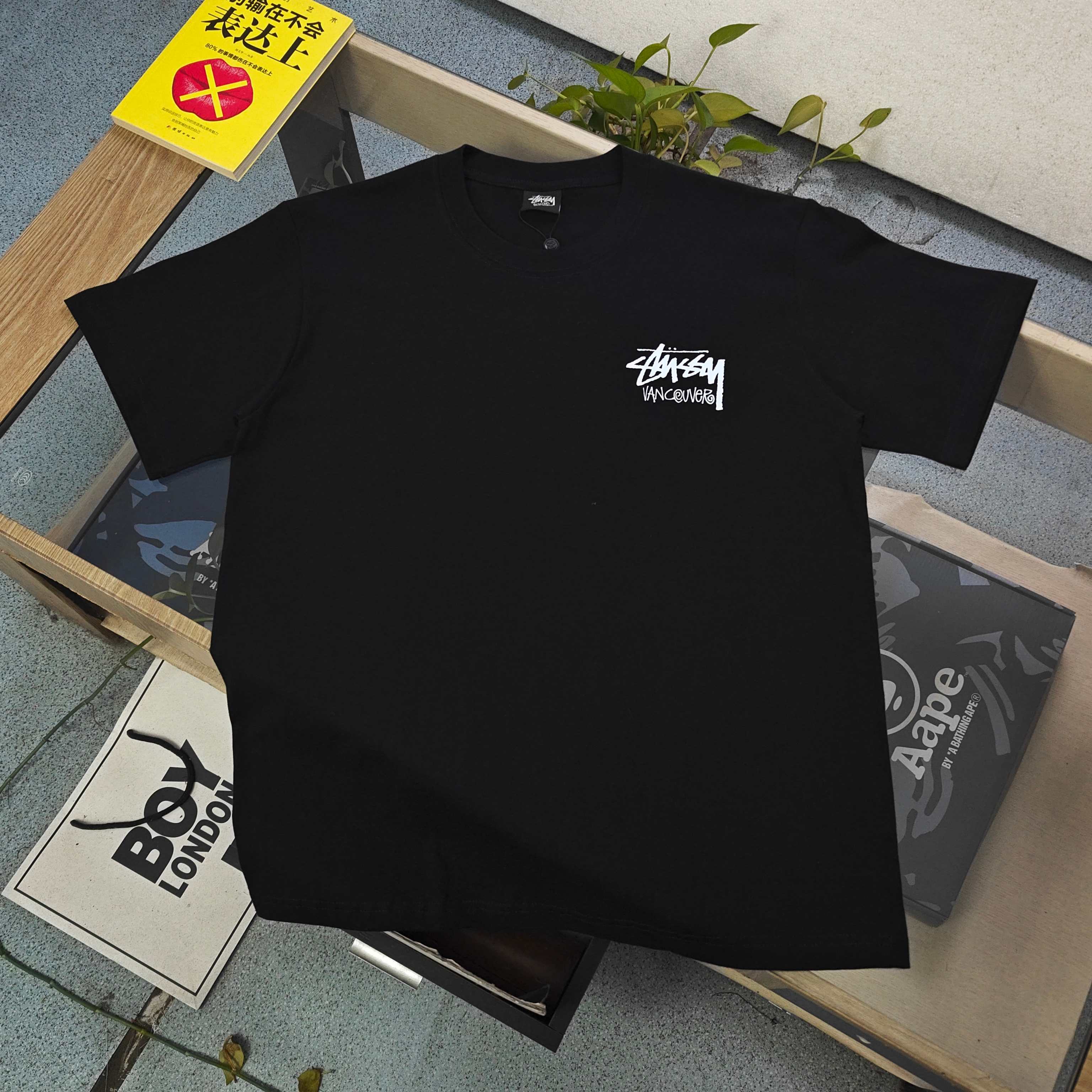 Urban Stussy Vancouver City Logo Graphic T-Shirt