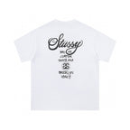 Streetwear Stussy World Tour Graphic T-Shirt