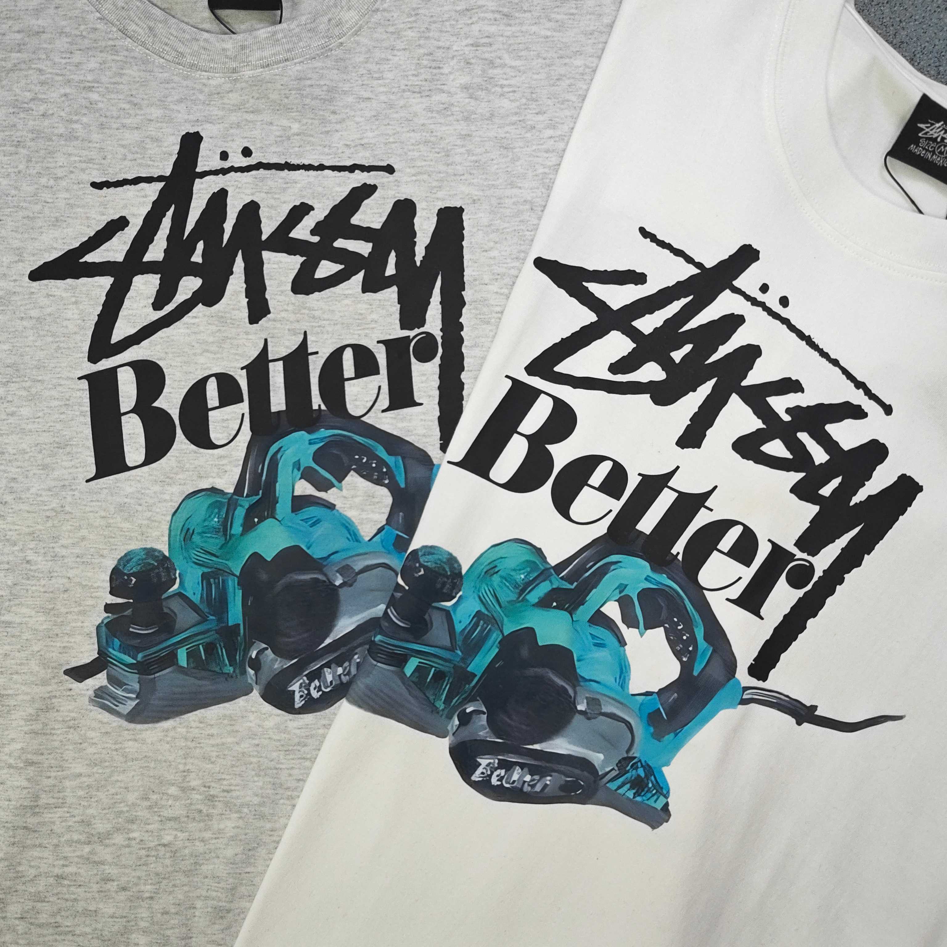 Unisex Stussy Better Power Planer Graphic T-Shirt