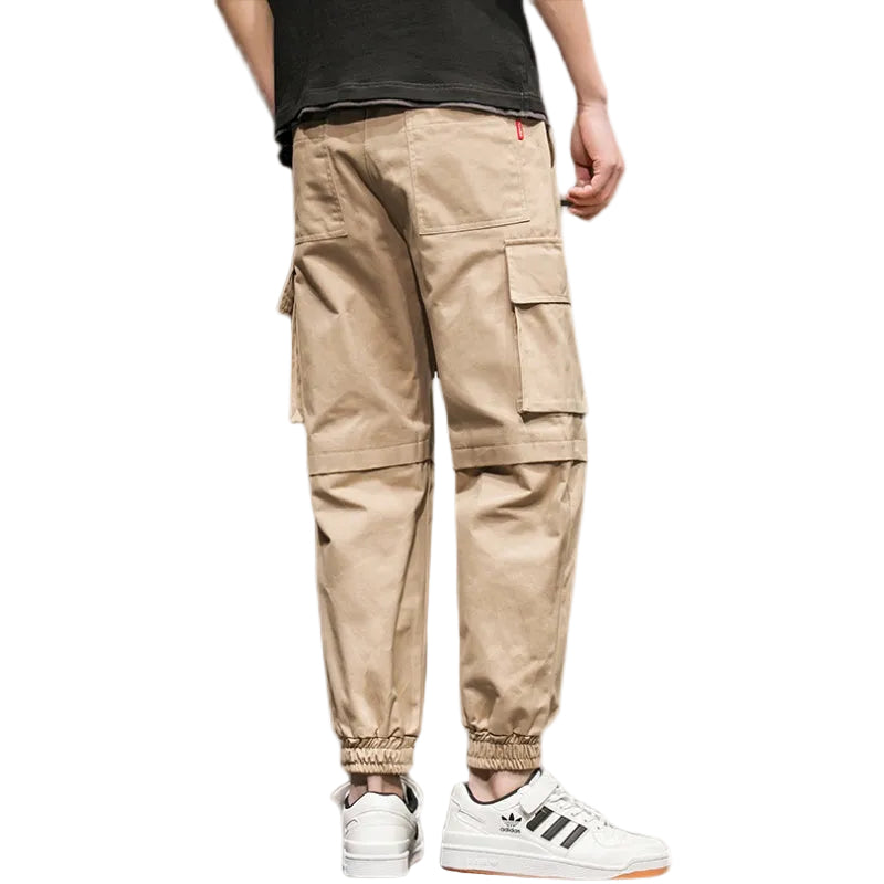 Men's casual cropped trousers Harlan loose fit design