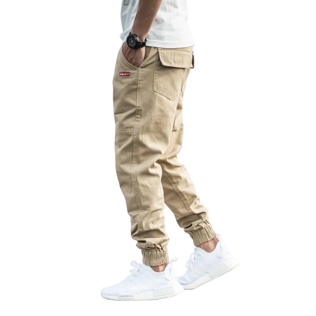 Men's harem trousers with feet streetwear style